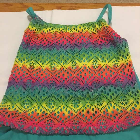 Girls size 7/8 tankini - Picture 3 of 6